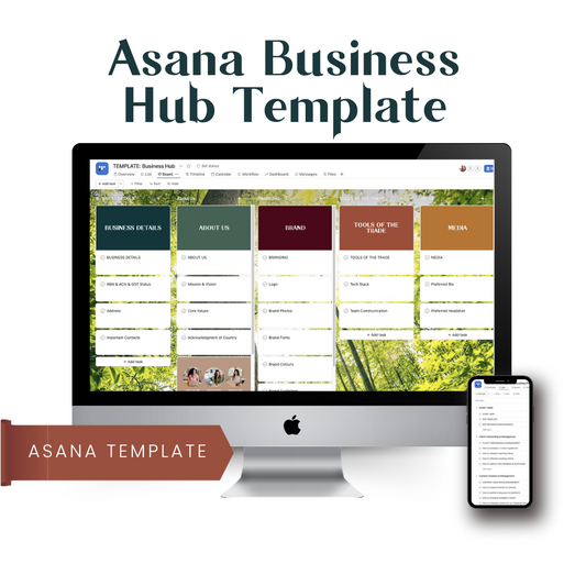 Asana Business Hub Project Template