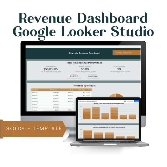 Google Looker Studio Revenue Tracking Template